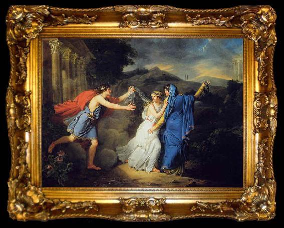 framed  Marie-Guillemine Benoist Linnocenza tra il vizio e la virtu, ta009-2